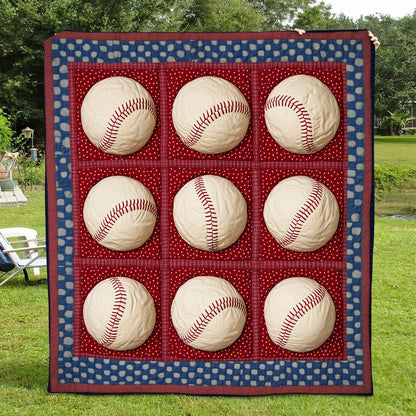 Outfield Oasis Quilted Blanket