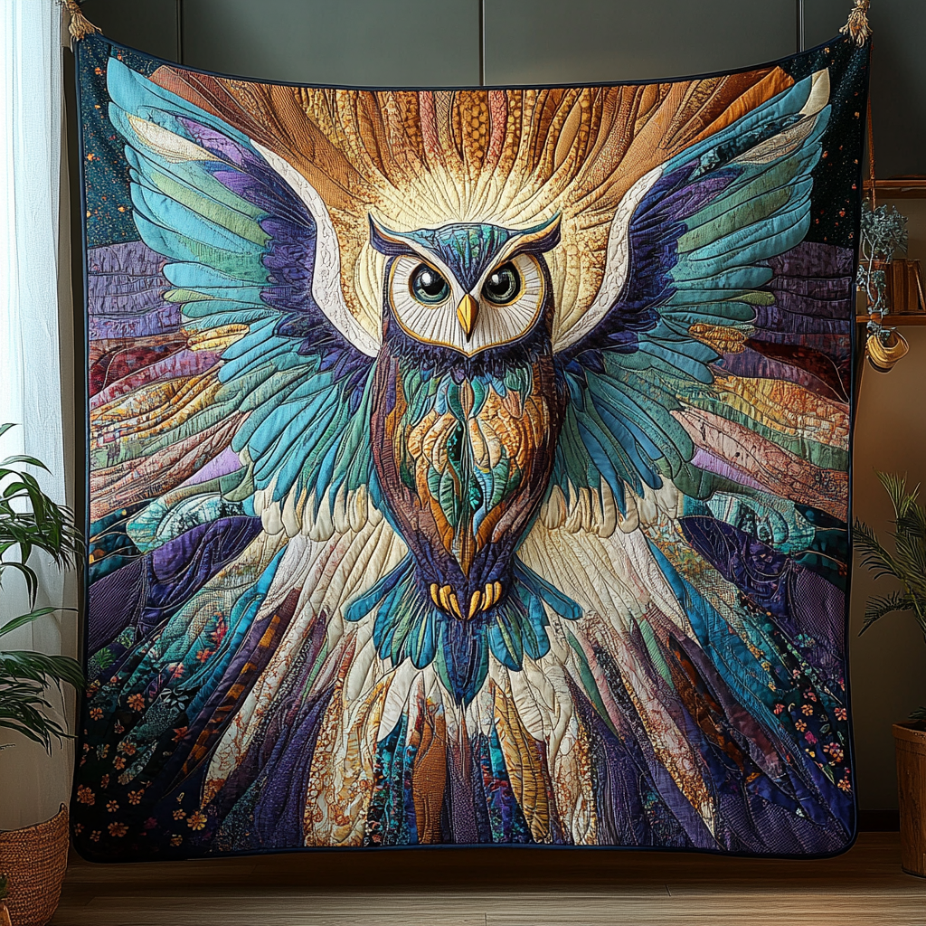Owlchemy Quilted Blanket