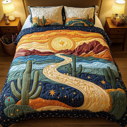 Painted Hills 3-Piece Quilted Bedding Set