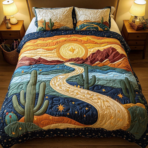 Painted Hills 3-Piece Quilted Bedding Set