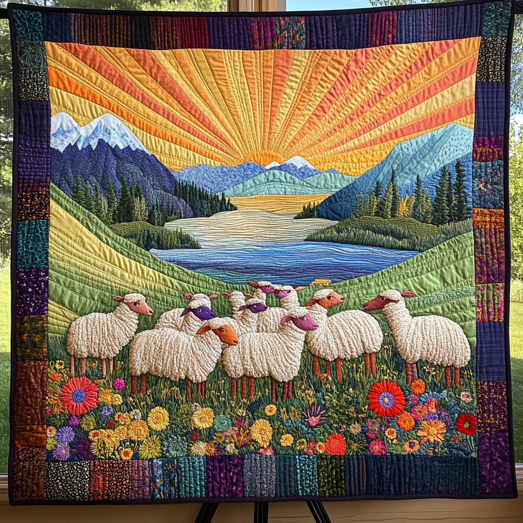 Pasture Bliss Quilted Blanket