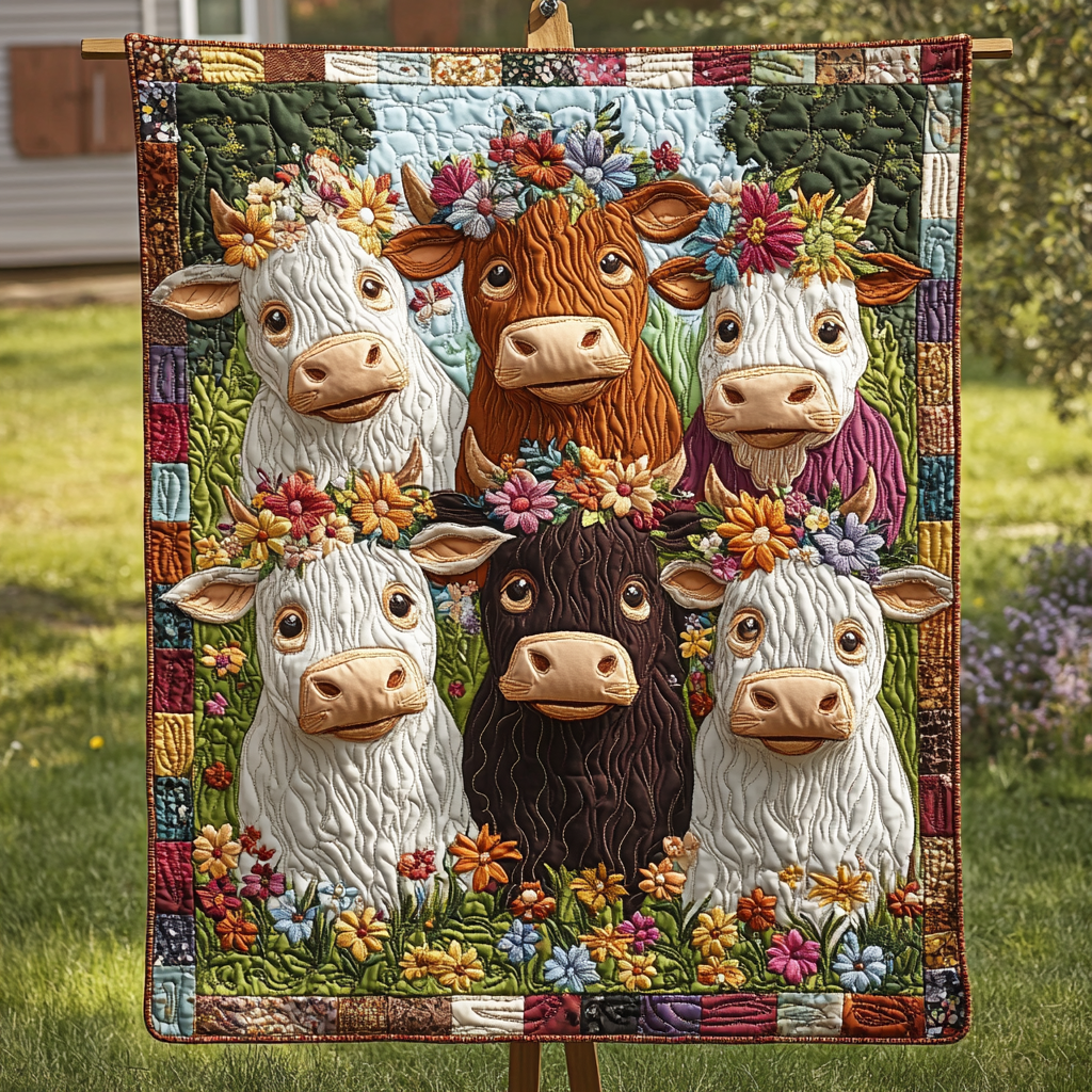 Pasture Queens Quilted Blanket