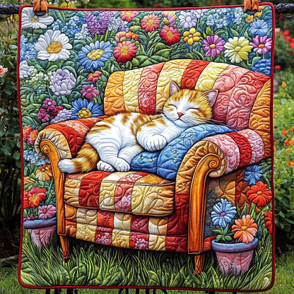 Patchwork Nap Quilted Blanket