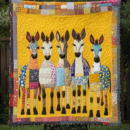 Patchwork Parade Quilted Blanket