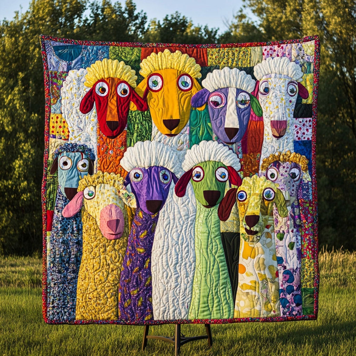Patchwork Posse Quilted Blanket