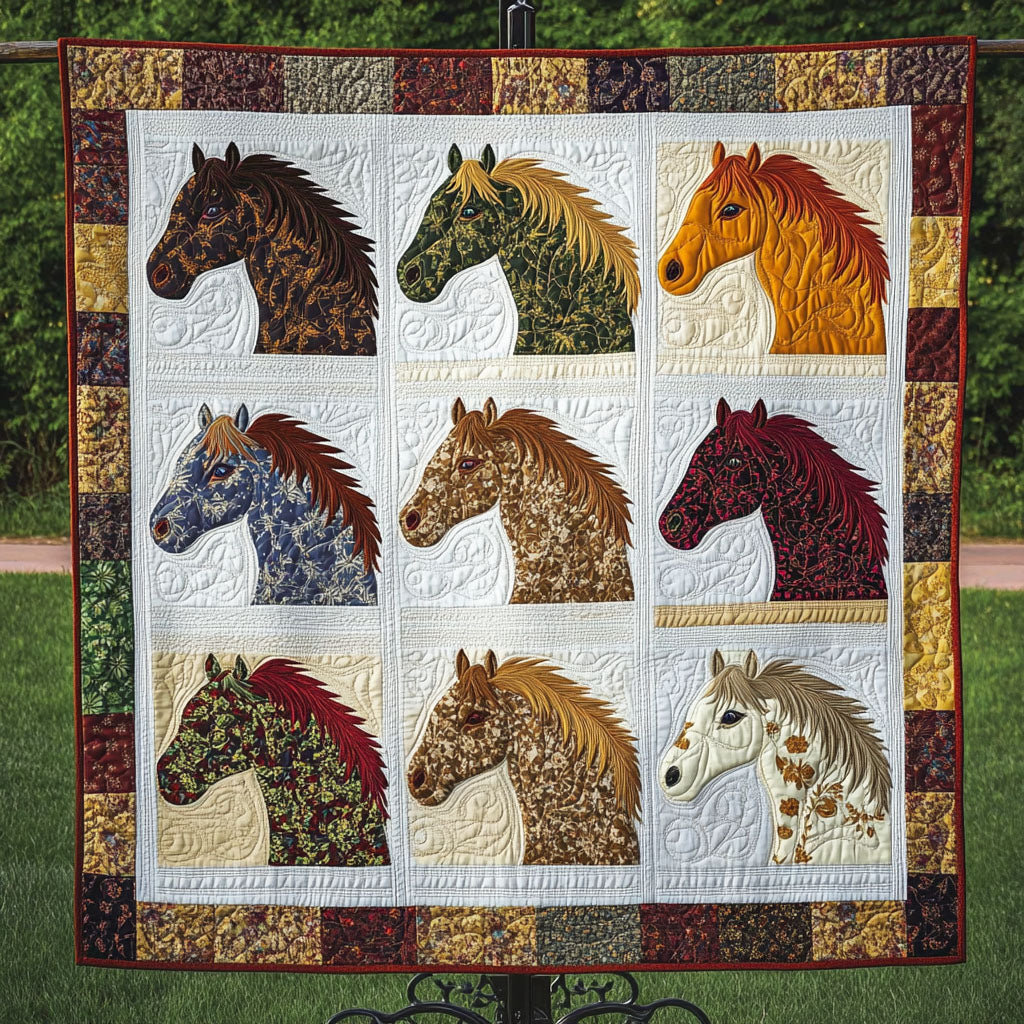 Patterned Grace Quilted Blanket