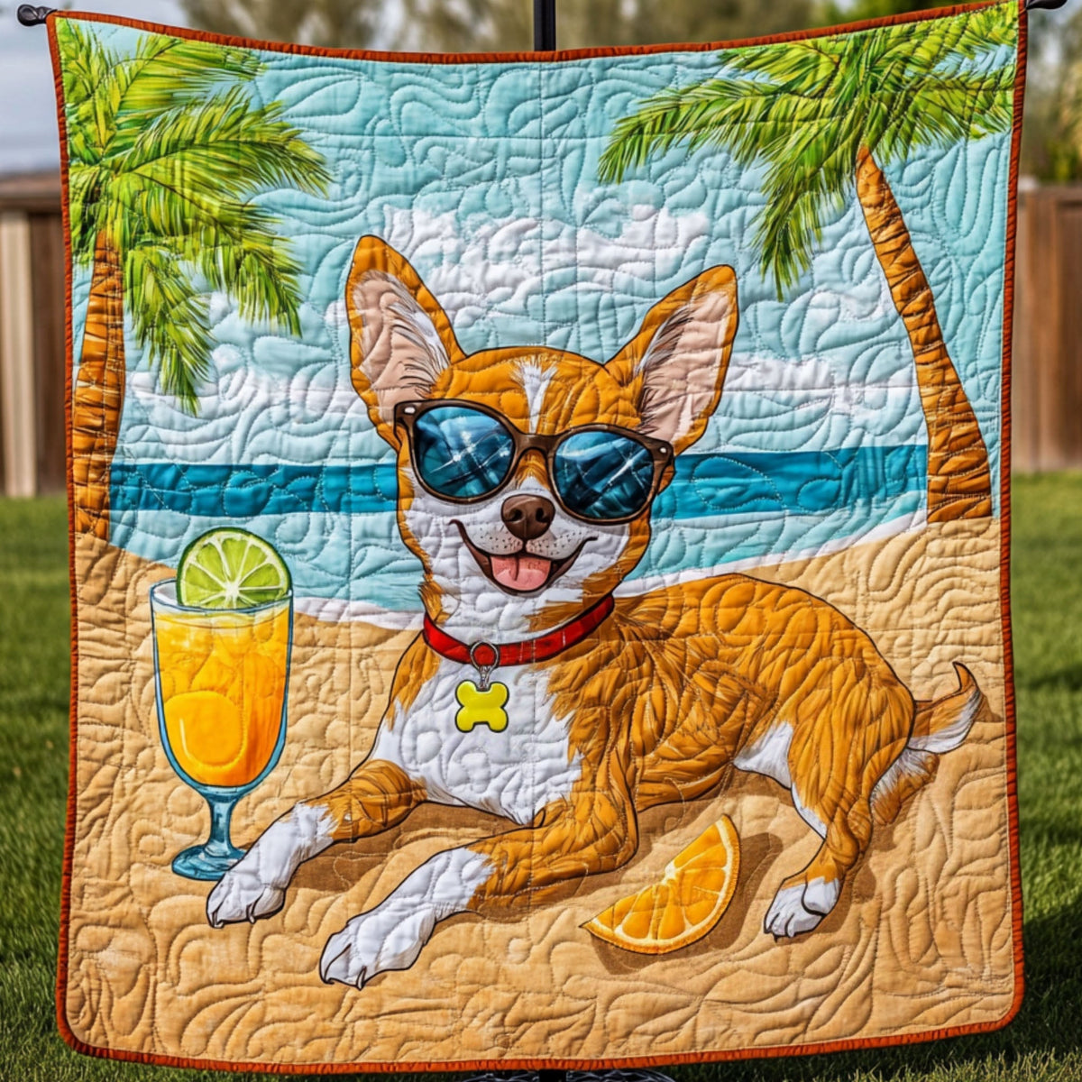 Pawfect Moment Quilted Blanket