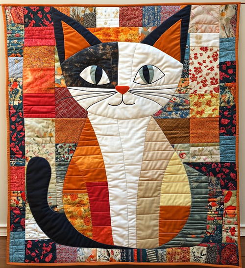 Paws and Patterns Quilted Blanket