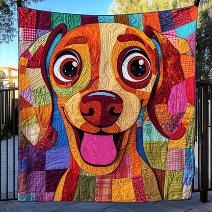 Pawsitive Energy Quilted Blanket