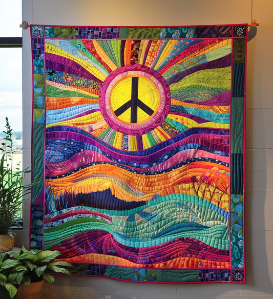 Peaceful Dream Quilted Blanket
