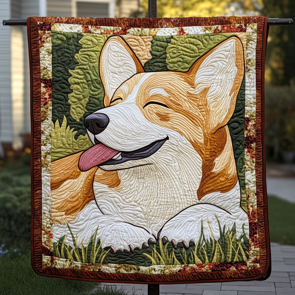 Pembroke Perfection Quilted Blanket