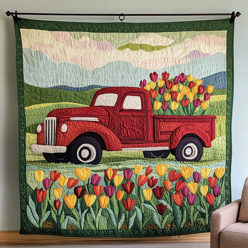Petal Haul Quilted Blanket