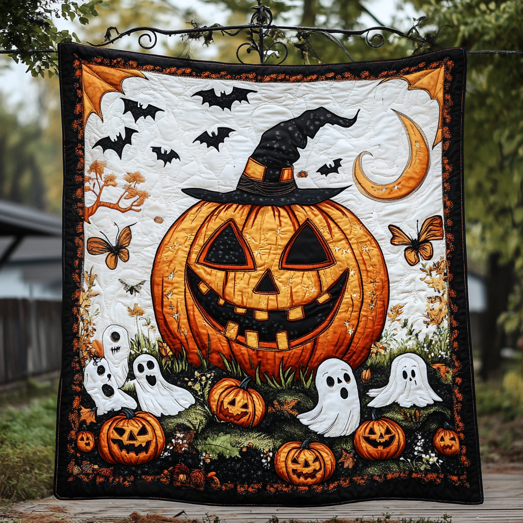 Phantom Glow Quilted Blanket