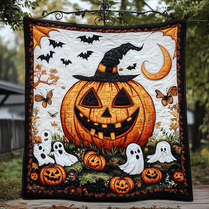 Phantom Glow Quilted Blanket