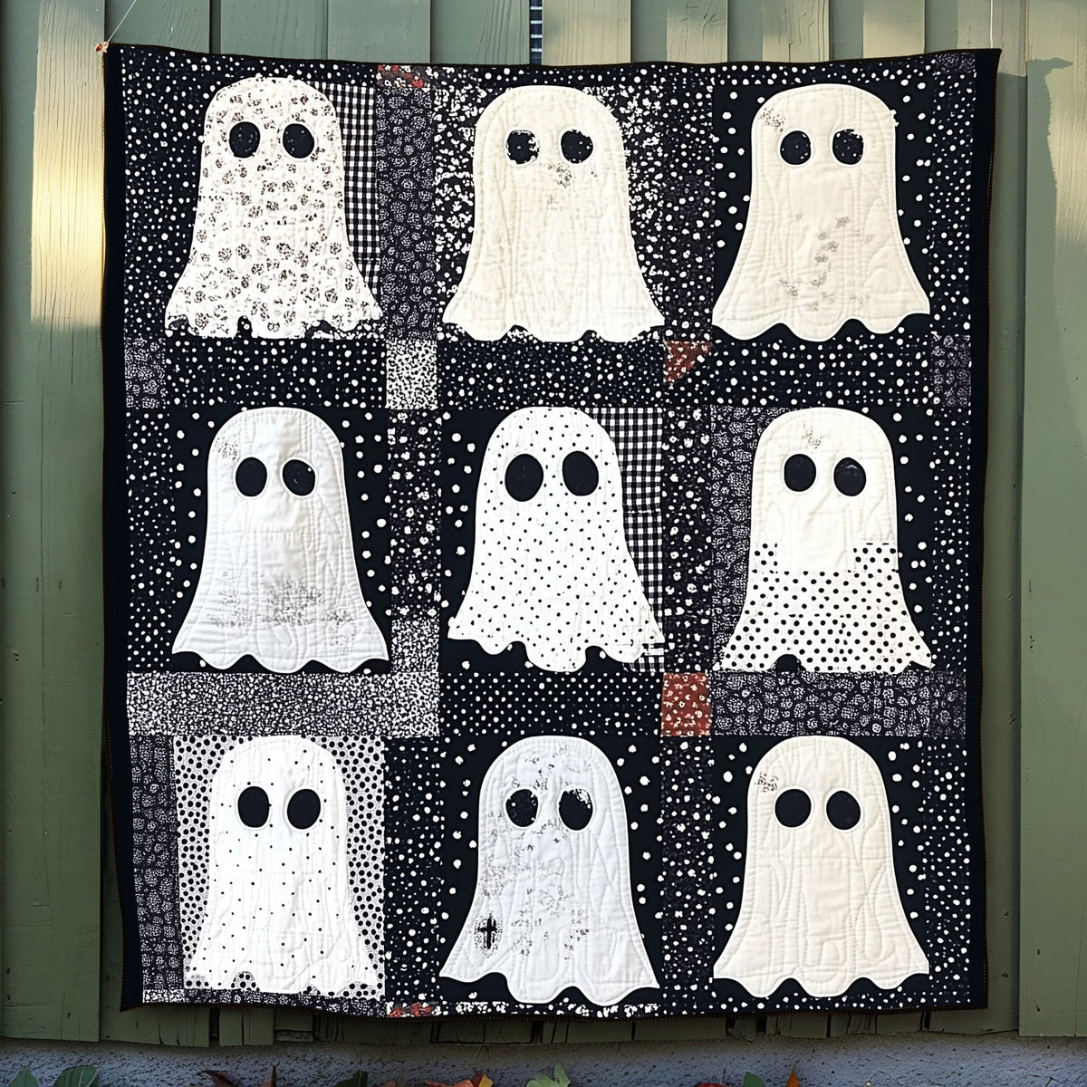 Phantom Parade Quilted Blanket