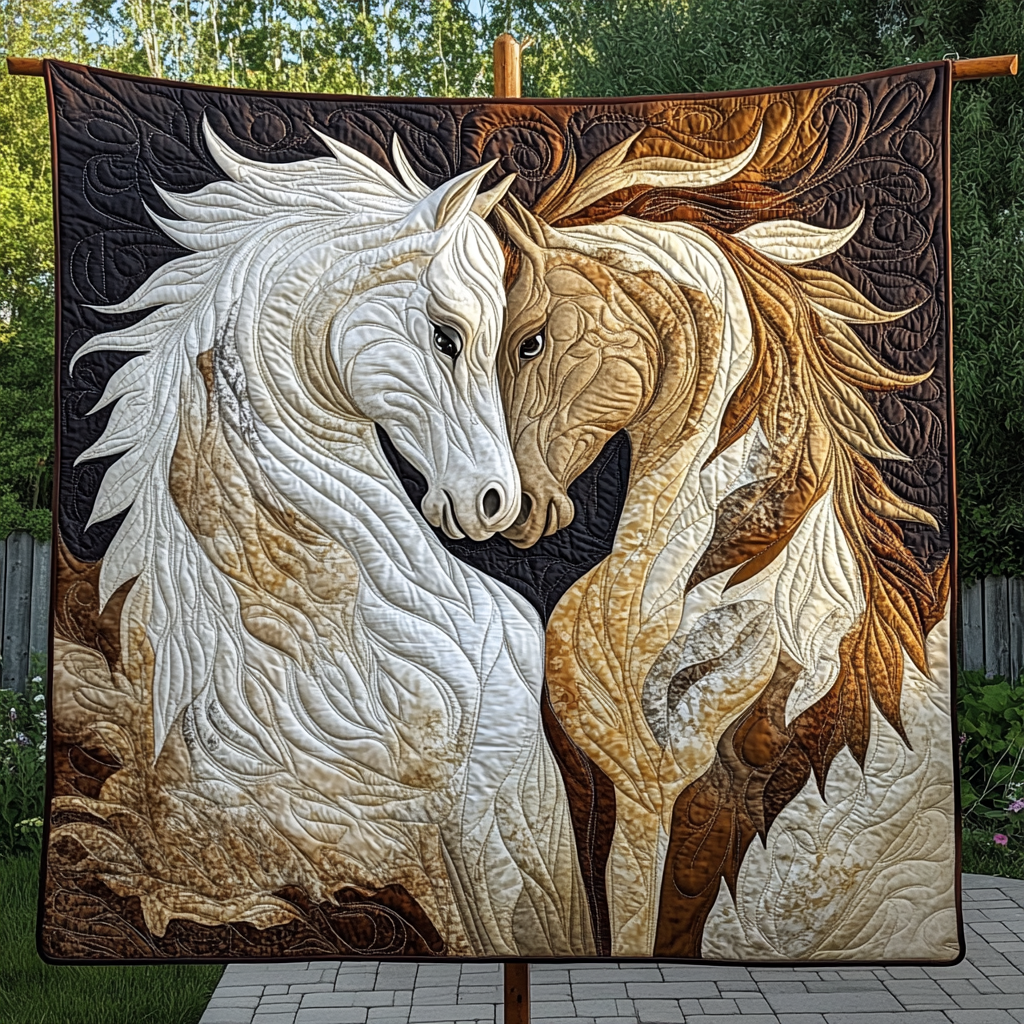 Plains Pride Quilted Blanket