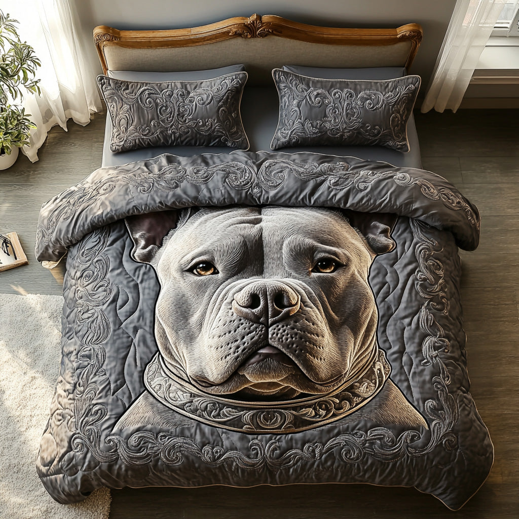 Power Paw 3-Piece Quilted Bedding Set