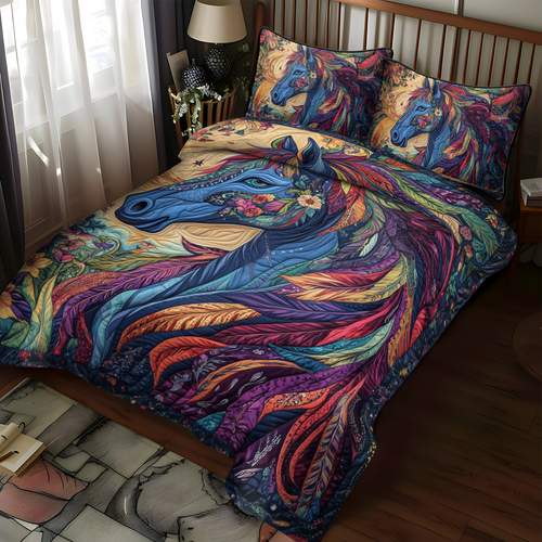 Prairie Dreamer 3-Piece Quilted Bedding Set