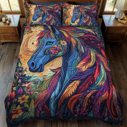 Prairie Dreamer 3-Piece Quilted Bedding Set