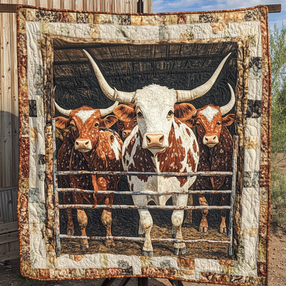 Prairie Majesty Quilted Blanket