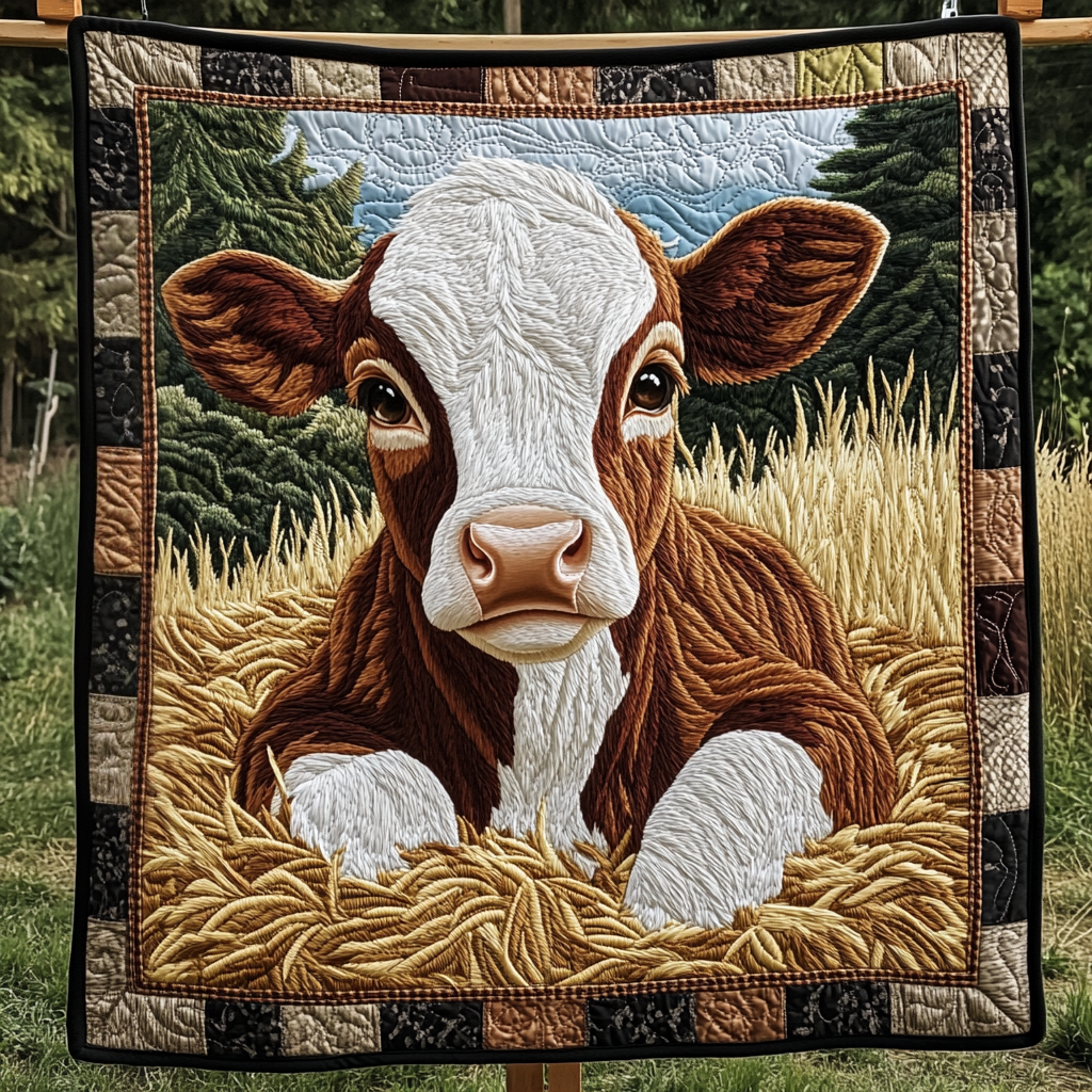 Prairie Pals Quilted Blanket