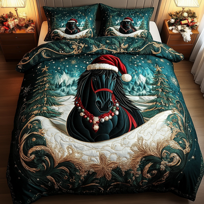 Prairie Runner 3-Piece Quilted Bedding Set