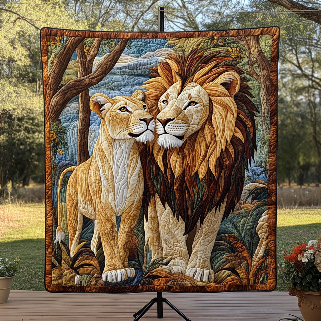 Pride Pair Quilted Blanket