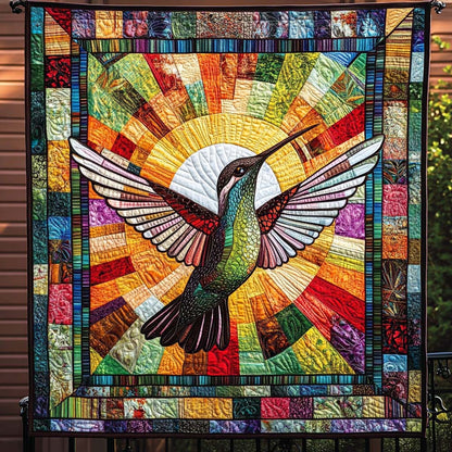 Prism Harmony Quilted Blanket