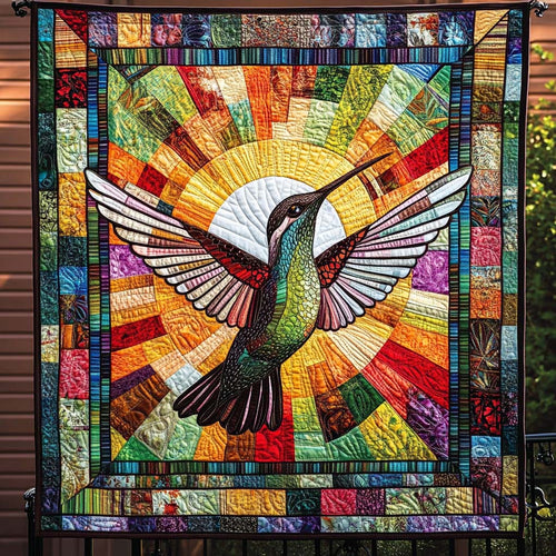 Prism Harmony Quilted Blanket