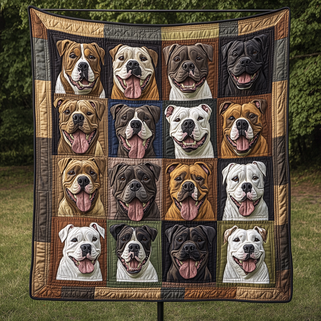 Pup Pals Quilted Blanket
