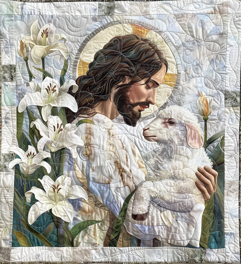 Pure Devotion Quilted Blanket