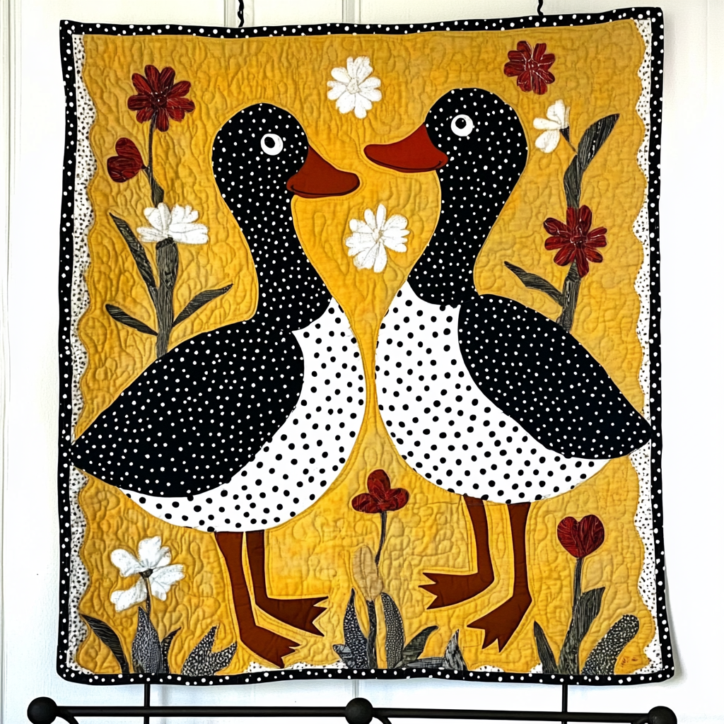 Quacking Quilted Blanket