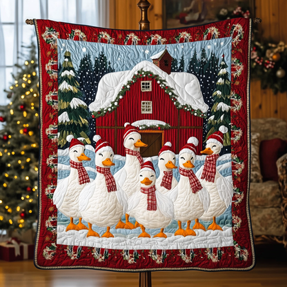 Quackmas Quilted Blanket