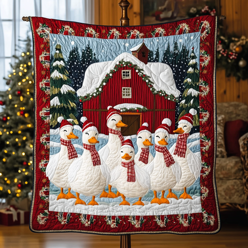 Quackmas Quilted Blanket