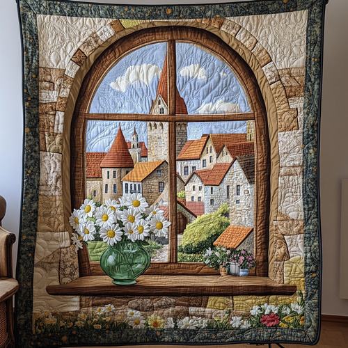 Quiet View Quilted Blanket