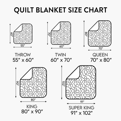 Twilight Majesty Quilted Blanket
