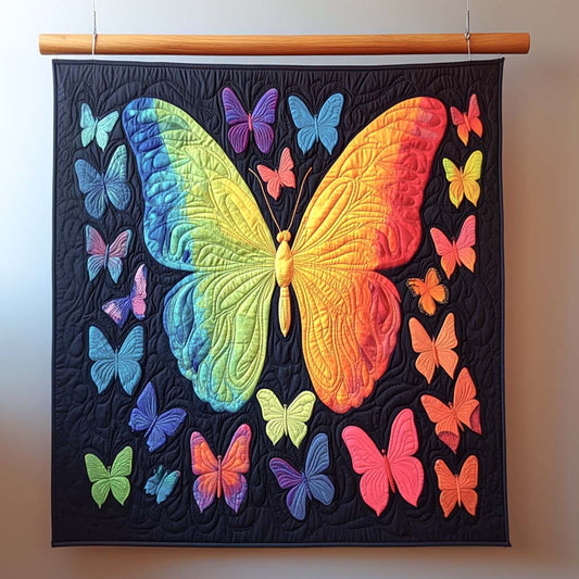 Radiant Flier Quilted Blanket