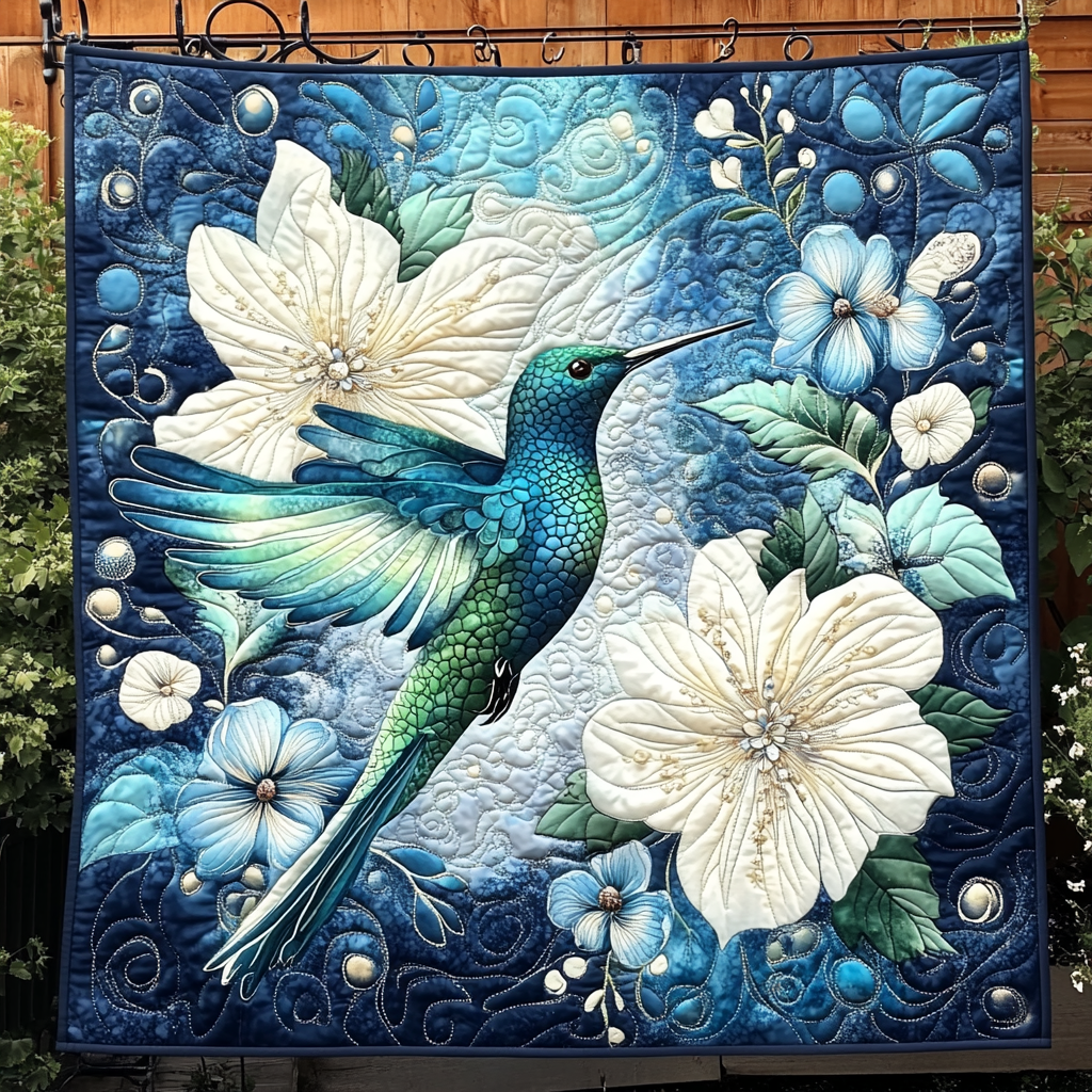 Radiant Nectar Quilted Blanket