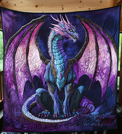 Realm Guardian Quilted Blanket