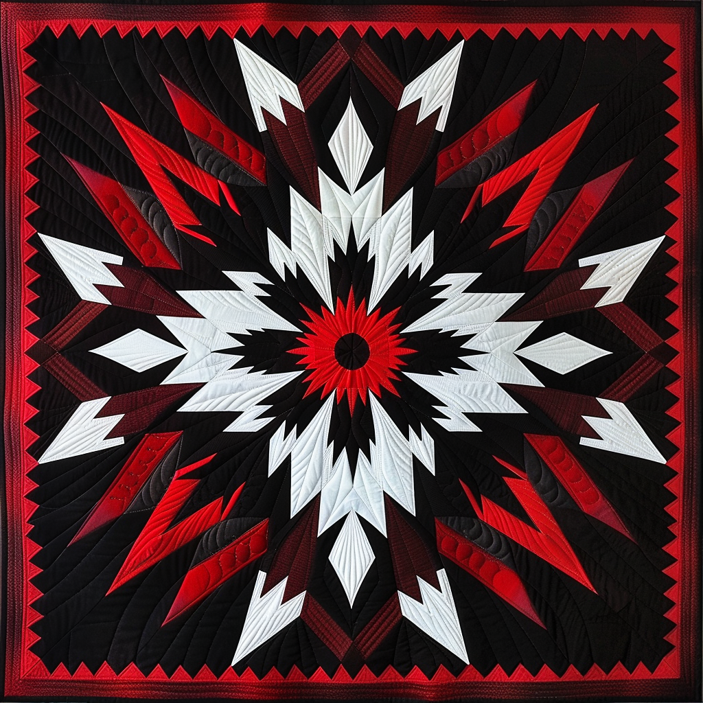 Red Sky Tradition Quilted Blanket