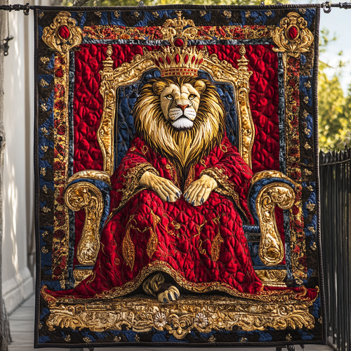 Red Emperor Quilted Blanket