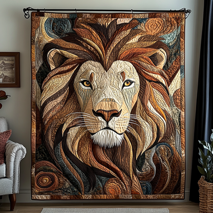 Regal Beast Quilted Blanket