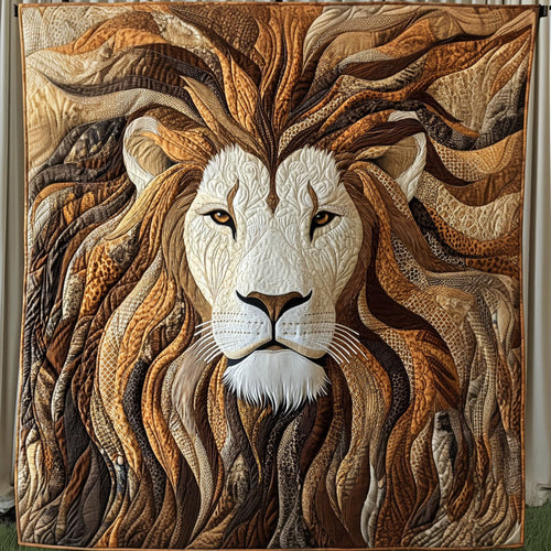 Regal Gaze Quilted Blanket