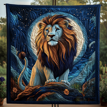 Regal Glow Quilted Blanket