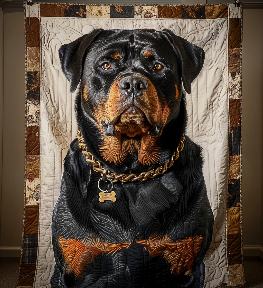 Regal Guardian Quilted Blanket
