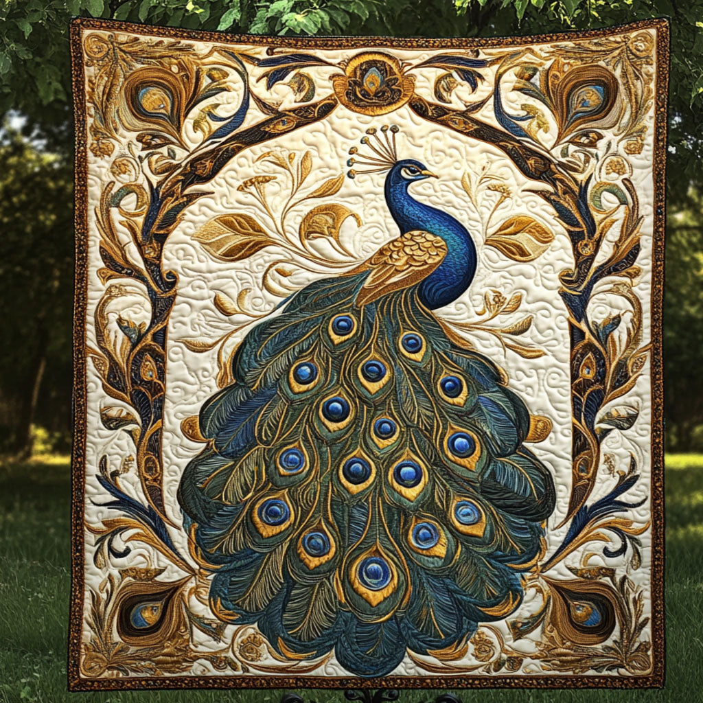 Regal Harmony Quilted Blanket