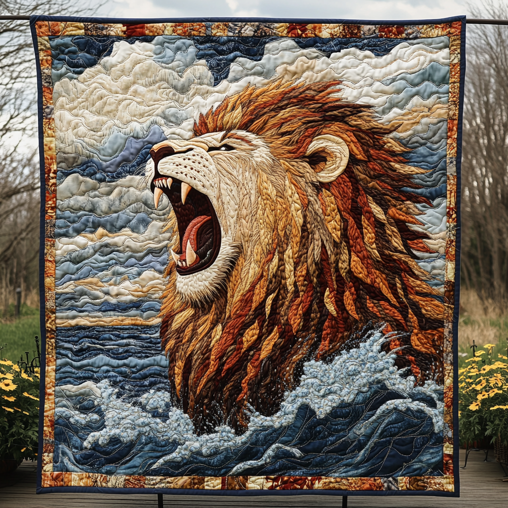 Regal Strength Quilted Blanket