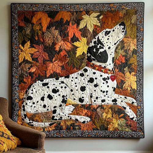 Regal Watchdog Quilted Blanket