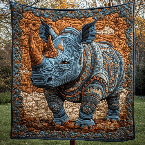 Rhino Silent Power Quilted Blanket