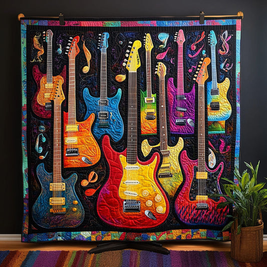 Rhythm Pulse Quilted Blanket